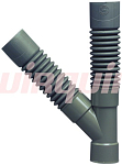 Гибкое соединение MAGICOUDE Y-образное D50мм WIRQUIN 250_100_Array